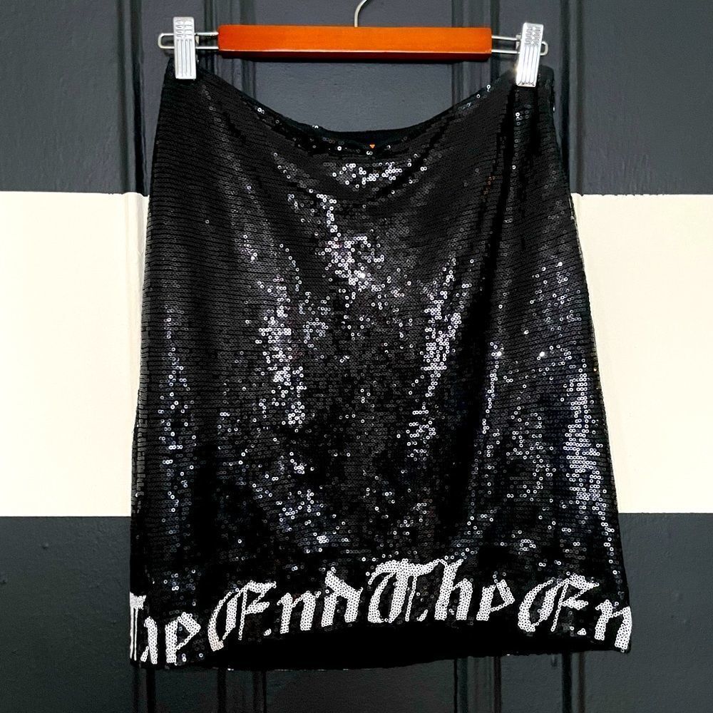 Joe Fresh Sequined Mini Skirt